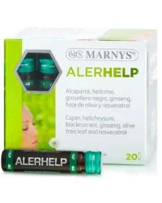 Alerhelp pentru Prevenirea și Ameliorarea Reacțiilor Alergice Sezoniere - Produs Vegan - 20 Fiole