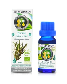 Arbore de Ceai BIO 15ml, Ulei Esential MARNYS, 100% Natural si Pur, Chemotipat, Tea Tree Oil (melaleuca alternifolia)