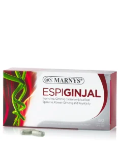 ESPIGINJAL – Spirulina + Ginseng Corean + Laptisor de matca pentru imunitate, slabire si rezistenta – 60 capsule