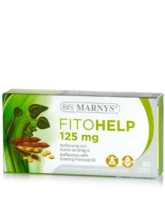 Fitohelp – Izoflavone din Soia non-GMO 125 Mg + Ulei de Luminița Nopții + Vitamina E pentru Gestionarea Optimă a Simptomelor Menopauzei – 30 Gelule