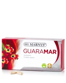 GUARAMAR – Guarana (Paullinia cupana) cu 500 mg pentru energie, vitalitate si stare de bine – Produs 100% Natural – 60 capsule