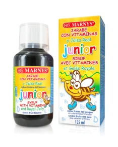 Junior Multivitamin – Sirop cu Laptisor de Matca + 12 Vitamine pentru dezvoltarea si imunitatea copiilor – Produs 100% natural – Sticla cu 125 ml