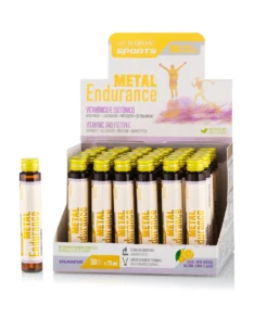 METAL Endurance – Electroliți + Dextroză + B Complex + Vitamina C pentru Rezistență și Hidratare – 30 Fiole