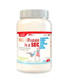 MULTIProtein in a SEC – Complex Post-Workout cu 11 Surse de Proteine cu Eliberare Prelungită + Colostru + Enzime Digestive – Produs Lacto-Vegetarian – Cutie cu 1470 g (42 Serviri)