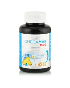 OMEGAMAR cu concentratie mare de Omega 3 DHA + EPA 1500 mg pentru sanatatea inimii, a creierului si a ochilor – 60 gelule
