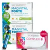 Pachet Energie de Iarnă - 2 cutii × MagVital Forte (Magneziu Lipozomal 375 mg) + Cadou Complex B