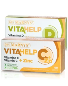 Pachet Întărire Imunitate: Vitamina C+Zinc Vitahelp + Vitamina D Vitahelp