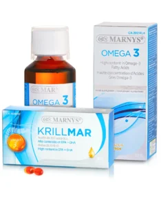 Pachet Reducere Colesterol și Trigliceride: Krillmar + Omega 3 Lichid din Pește