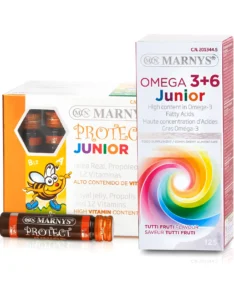 Pachet pentru Copii – Creștere, Dezvoltare, Memorie: Junior Protect + Omega 3, 6 Junior