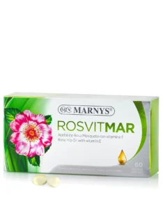 ROSVITMAR – Ulei de Macese si Vitamina E pentru frumusetea si luminozitatea tenului – 60 gelule