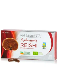 Reishi (Ganoderma lucidum) – Imunitate, Sistem Cardiovascular, Sistem Nervos – Produs Bio, 100% Natural – 30 Capsule