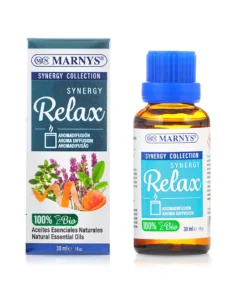 Relaxare Sinergie 30ml, Organic, Mix Uleiuri Esentiale pentru Relaxare si stare de bine cu Lavandină + Portocală + Mandarină + Camfor + Maghiran