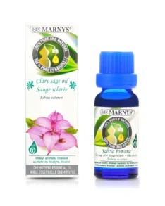 Salvie Sclarea 15ml, Ulei Esential MARNYS, 100% Natural si Pur, Chemotipat (clary sage)