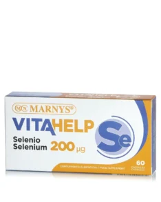 Seleniu VITAHELP cu 200 Mcg per Doză Zilnică – Cutie cu 60 Gelule