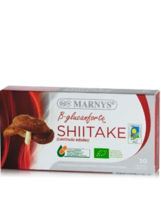 Shiitake (Lentinula edodes) – Antibacterian, Antioxidant, Imunitate, Energie – Produs Bio, 100% Natural – 30 Capsule