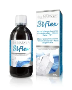Siflex - Siliciu + Glucozamina + MSM pentru articulatii puternice, oase, cartilaje, ligamente - Sticla cu 500ml