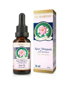 Ulei revitalizant cu Rosa Mosqueta si Betacaroten cu efect antiimbatranire - Produs Vegan - sticla cu pipeta 30 ml