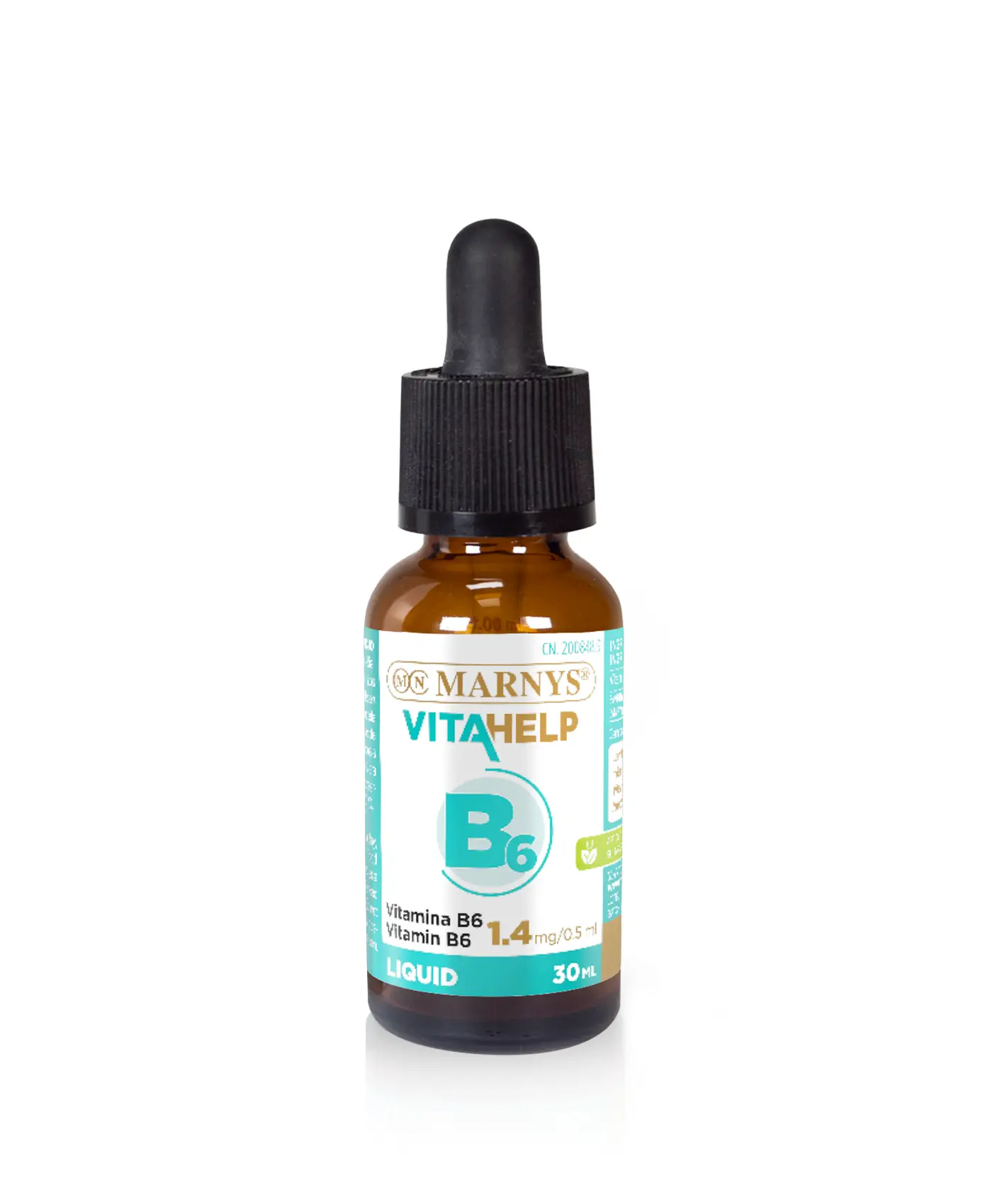 Vitamina B6 Lichida Piridoxina – Produs Vegan – 30 ml