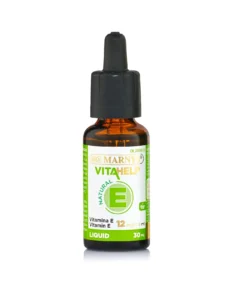 Vitamina E Lichidă (D-alfa-tocoferol) – Produs Vegan - 30 ml
